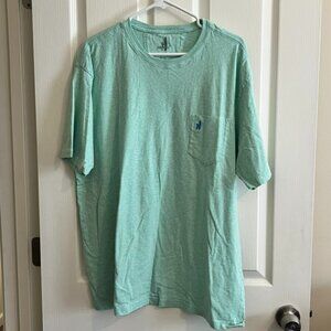 johnnie-O Men's Hawaiian Graphic Pocket Crew Neck T-Shirt (Size XL)